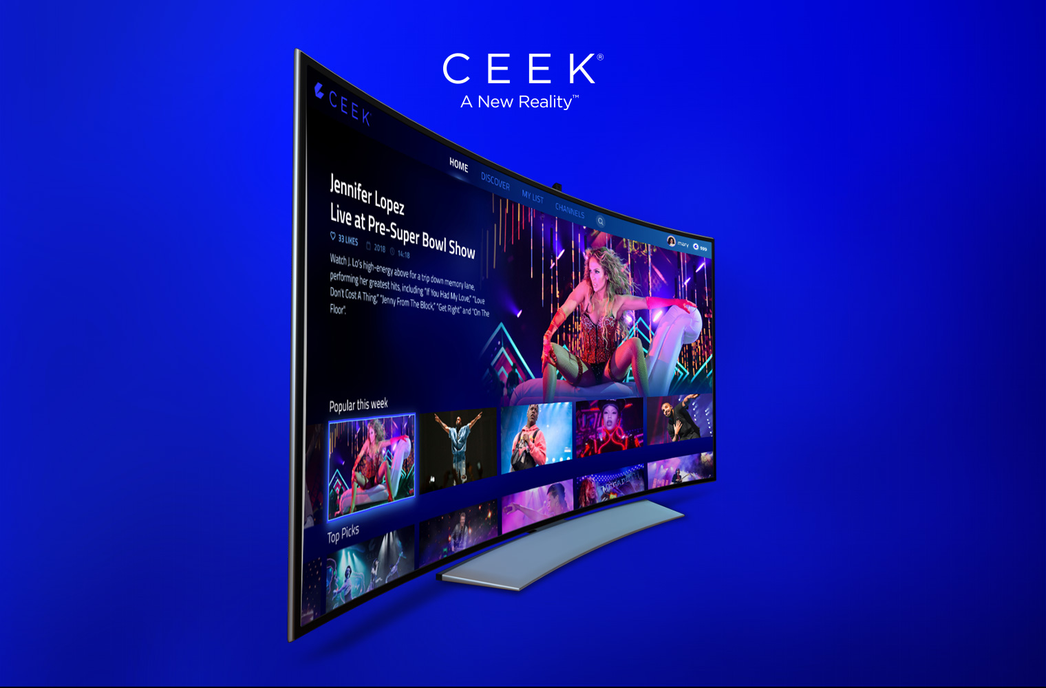 CEEK VR - Smart TV