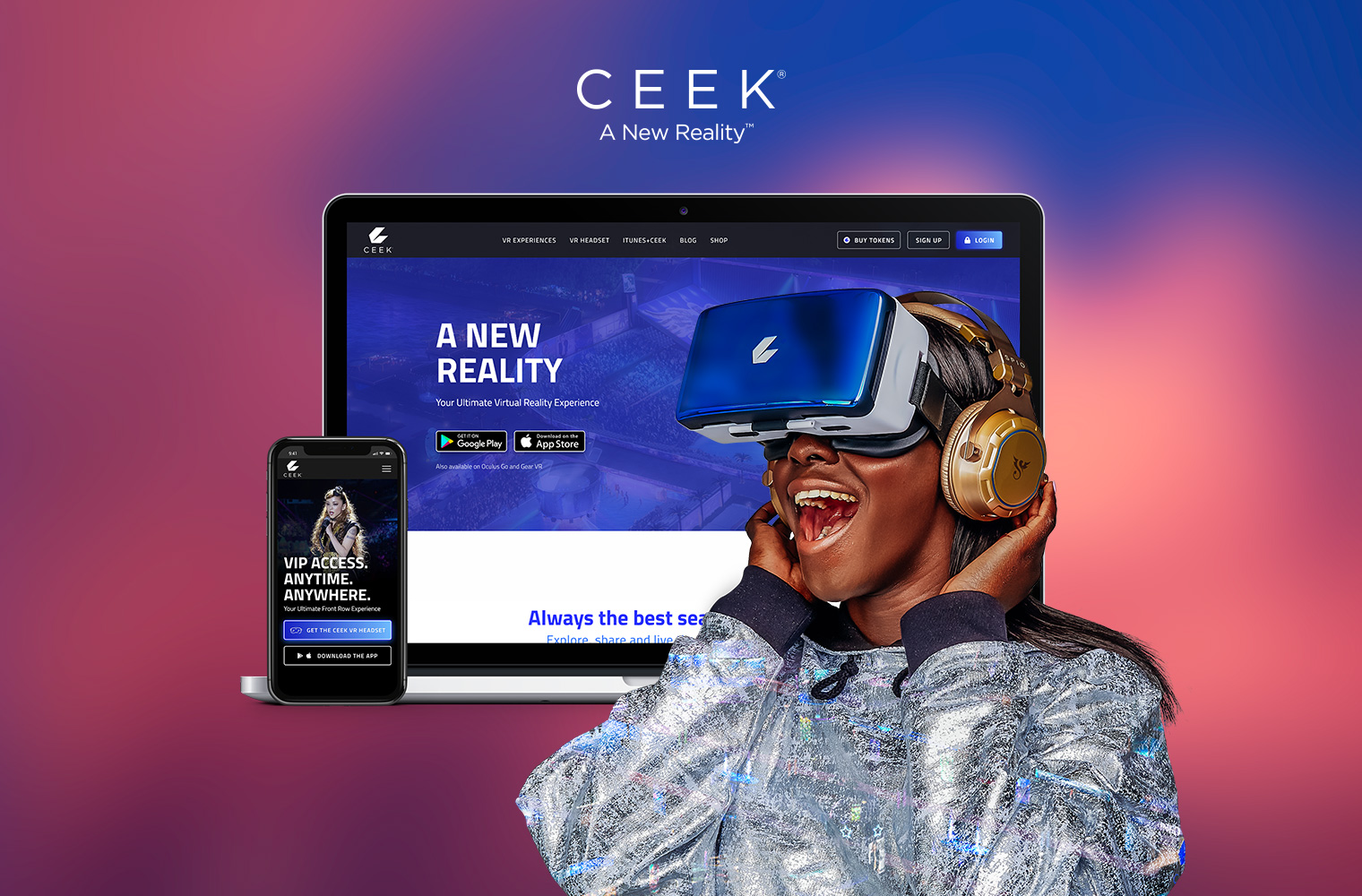 CEEK VR - Website